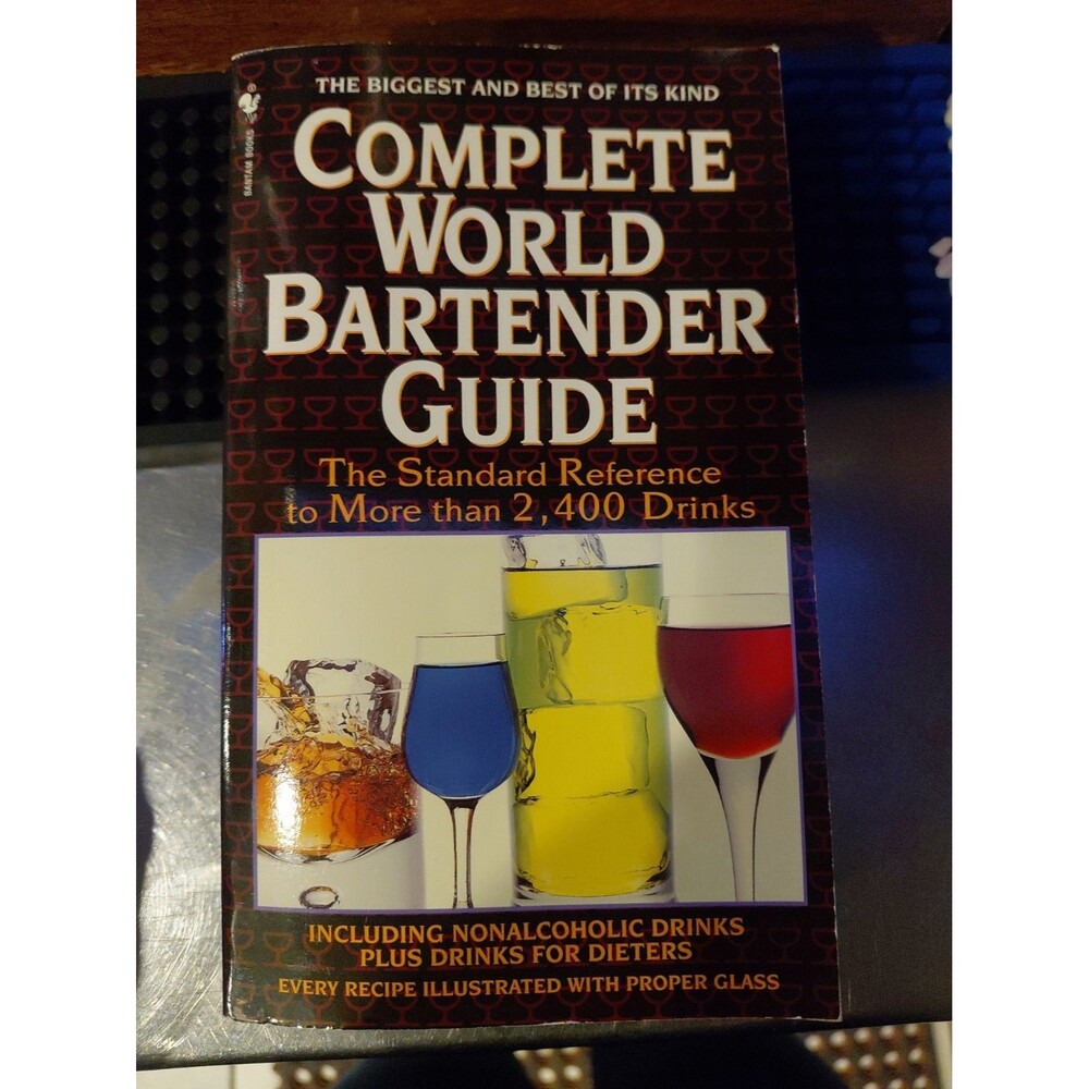 Bob Sennett - Complete World Bartender Guide - 1993 - paperback